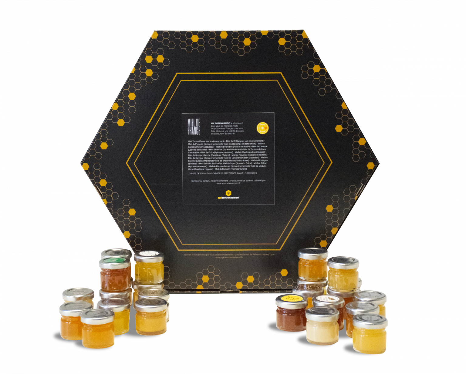Calendrier de l’avent “Miels de France” – API Environnement